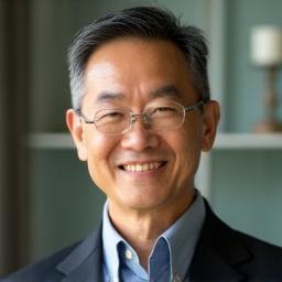 創業者 山田太郎 の笑顔のポートレート