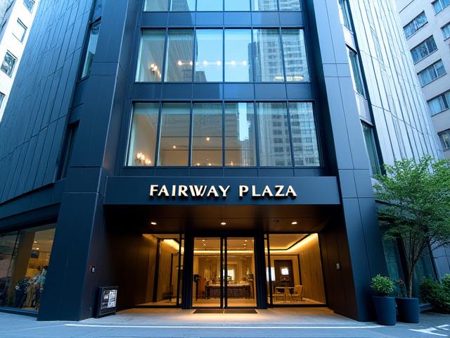 東京六本木にあるフェアウェイプラザビルの外観